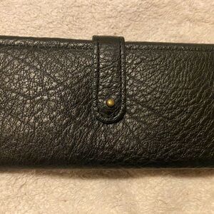 ***SOLD***PLG AP Pebbled Black Trifold Wallet